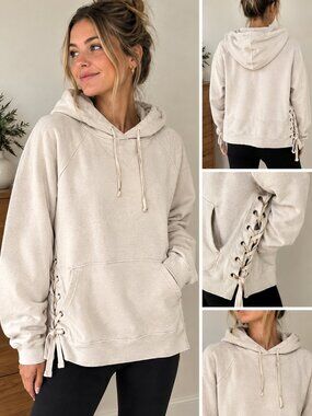 NSF Hoodie Large Cream Defect